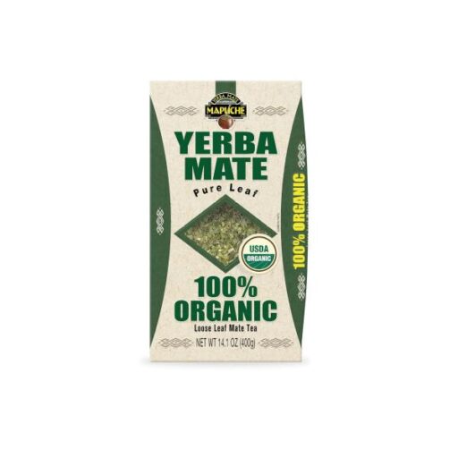 A half kilo package of Yerba Mate Mapuche Organic