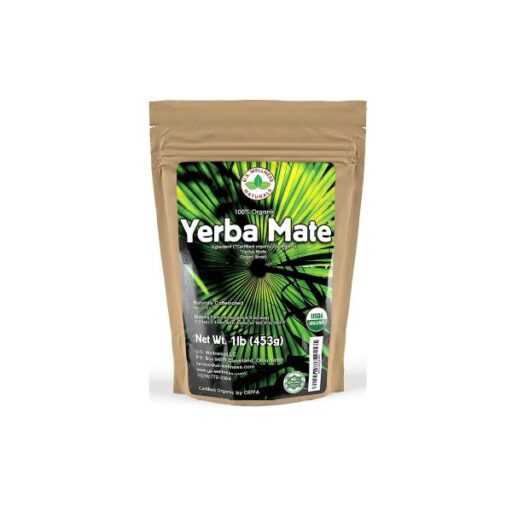 A half kilo package of Yerba Mate U.S. Wellness Naturals Organic